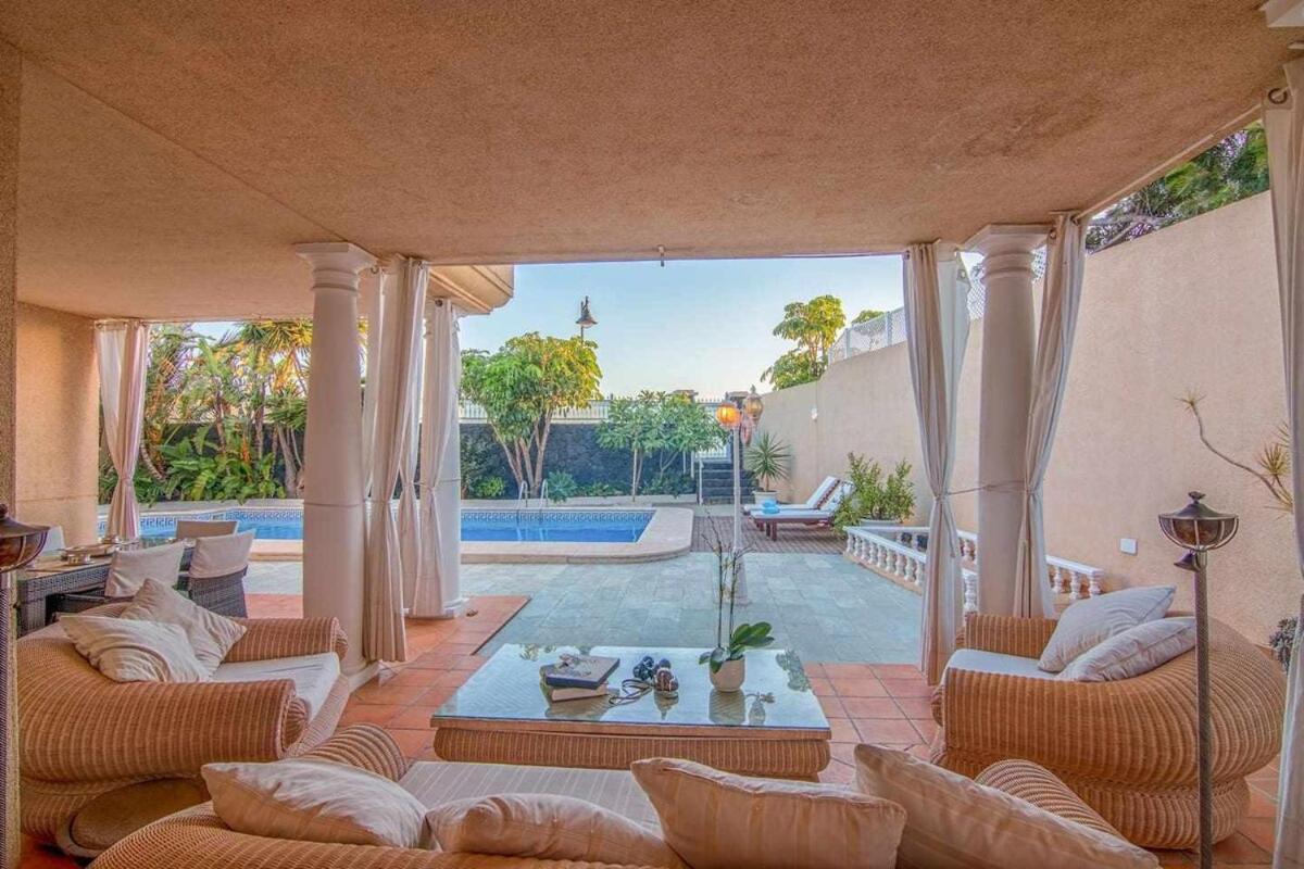 Villa La Concha Beachfront Heated Pool Playa Honda  Luaran gambar