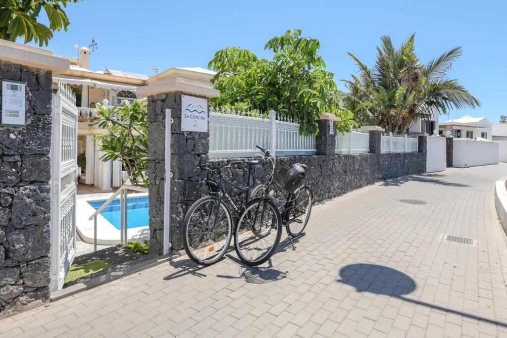 Villa La Concha Beachfront Heated Pool Playa Honda  Luaran gambar