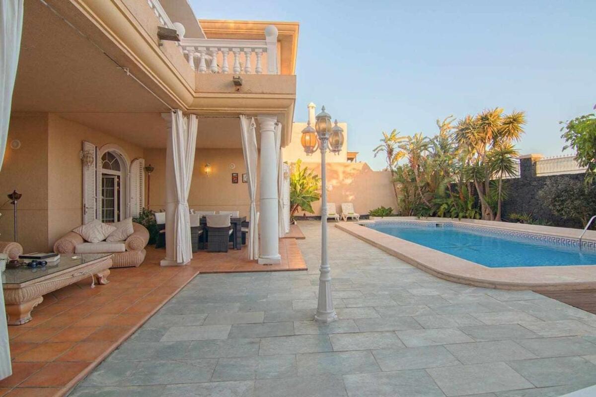 Villa La Concha Beachfront Heated Pool Playa Honda  Luaran gambar
