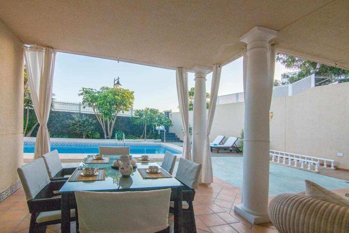 Villa La Concha Beachfront Heated Pool Playa Honda  Luaran gambar