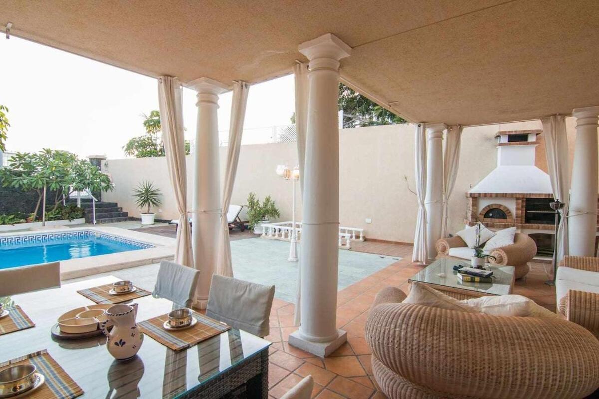 Villa La Concha Beachfront Heated Pool Playa Honda  Luaran gambar